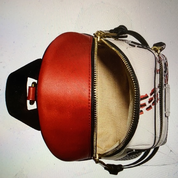 Coach Disney Mickey Mouse Keith Haring Backpack Authentic - Picture 5 of 13